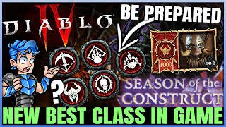 Diablo 4  New Best Class in Game  Season 3 Ranking  T100 amp Uber Boss Meta amp BROKEN Builds [upl. by Tremaine]