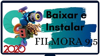 Baixar FILMORA 95 COMPLETO Crackeado [upl. by Otreblaug]