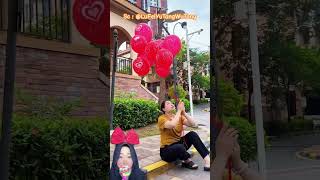 SI BIBI IRI DENGAN GADIS PENJUAL BALON ⁉️ LuFeiYuTangWuTong shorts funny dubbing [upl. by Domel]