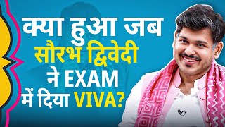 How Saurabh Dwivedi gave viva in exam  Shubham Gaur [upl. by Akemehs]