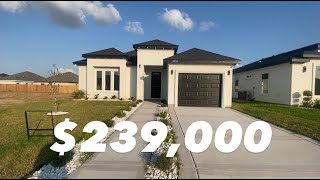 NEW CONSTRUCTION HOME IN EDINBURG TX  3 BEDS 2 BATHS  PRICE REDUCED 239K [upl. by Frederica]