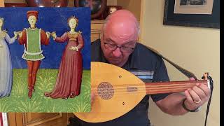 Rostibolli a 15th Century Dance by Guglielmo Ebreo da Pesaro for Medieval Lute [upl. by Dijam]