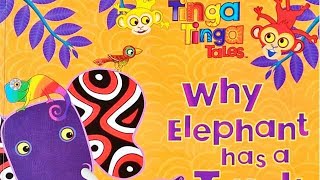 Tinga Tinga Tales Why Elephant has a Trunk [upl. by Nilson835]