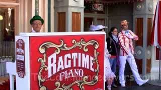 Ragtime Piano Player Robert Mary Poppins Medley Refreshment Corner [upl. by Jessee]