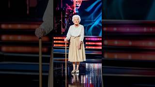 The elderly woman terrified the audience on AGT americasgottalent agt shorts magic miracle [upl. by Ennaira]