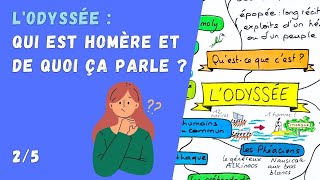 Qui est HOMÈRE et de quoi parle l’Odyssée  épisode 25 [upl. by Ryder]