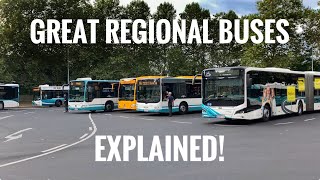 A Great German Regional Bus Network Explained  The RheinSieg Verkehrsgesellschaft [upl. by Eerrehc88]