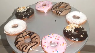 डोनट रेसिपीDonatehow to make soft donateEgg less donate recipe😋🍩🍩cooking creative viralvideo [upl. by Eva]