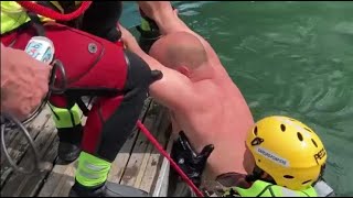 VIDÉO DeuxSèvres  pour endiguer le fléau des noyades les pompiers en exercice [upl. by Neelac]