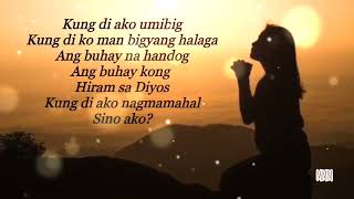 SINO AKO with Lyrics  Jamie Rivera [upl. by Acinna]