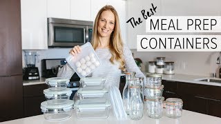 MEAL PREP CONTAINERS 4 awesome containers that arent plastic [upl. by Allesiram]