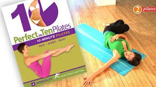 PERFECT in TEN PILATES instant video  DVD  10minute workouts  WorldDanceNewYorkcom [upl. by Hernando703]