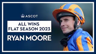 Ryan Moore  All 2023 Wins at Ascot [upl. by Aridatha]