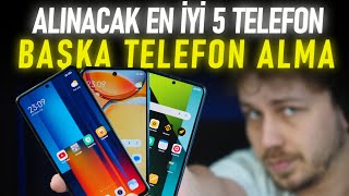 Bence Şu Anda Alınabilecek En İyi 5 TELEFON  MART 2024 [upl. by Nosreh]