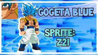 Gogeta Blue Sprite Z2png Recortada [upl. by Quinby]