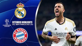 Real Madrid vs Bayern Extended Highlights  UCL SemiFinals 2nd Leg  CBS Sports Golazo [upl. by Ellehcem]