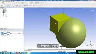 ✅ ANSYS DESIGN MODELER  Basic Tutorial 4  BOOLEAN [upl. by Adnavoj]