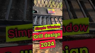 Window Grill Design For House ।Simple Window Grill windowgrill design [upl. by Kcirderfla]