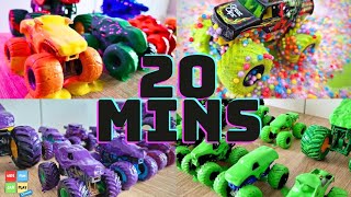 The Best 20 Mins Of Monster Truck Fun For Toddlers [upl. by Baron684]