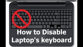 How to Disable or Turn off Laptops Built in Keyboard  Wont work beyond windows 10 20H2 [upl. by Aisatnaf]