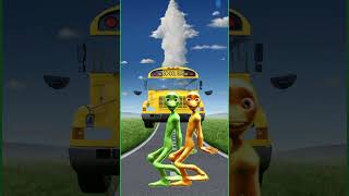 Dame to Cosita Alien 👽Dance Vs train Driver Fight😁😝😄🤣shorts funny shortsvideo [upl. by Ragan]