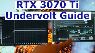 Undervolt your RTX 3070 Ti for more FPS  Tutorial [upl. by Ennairrac]