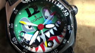 Corum Bubble Shark Dive Bomber Limited Edition [upl. by Ecirp]