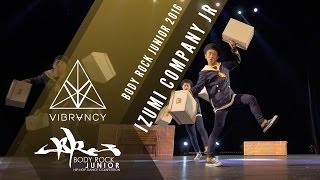 2nd Place Izumi Company Jr  Body Rock Junior 2016 VIBRVNCY 4K Front Row [upl. by Oirottiv]