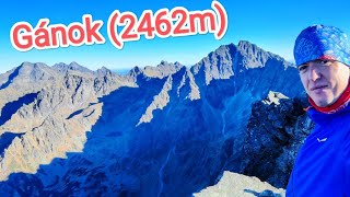 Gánok 2462m  Veľká Koruna Tatier 👑 dokončená ✅  14 najvyšších vrcholov Tatier 💪👌 [upl. by Acinorrev976]