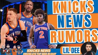 Knicks NEWS  Knicks Can Secure The 3 Seed  Miles Mcbride Plays All 48 Minutes  GUEST LIL DEE [upl. by Ramal]