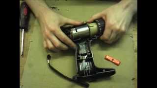 Battery drill teardown for gearbox [upl. by Javler866]