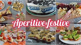 Aperitive pentru mese festive platou cu brânzeturi si Tort Oreo [upl. by Jestude]