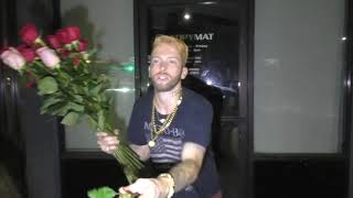 Jereme Rogers is worse for wear outside Warwick nightclub in Hollywood [upl. by Arakawa]