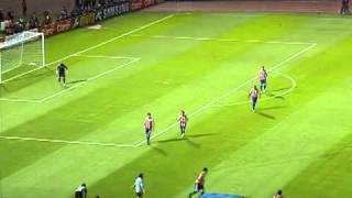 Mirá la Cobranza na Palo de Lionel messi  Argentina 2  Paraguay 1 Eliminatorias Brasil 2014 [upl. by Onurb]