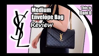 YSL medium envelope bag review  Should you buy it  Saint Laurent [upl. by Ita]