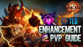 Rank 1 Enhancement Shaman PvP Guide The War Within [upl. by Horbal]