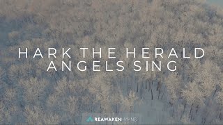 Hark The Herald Angels Sing Christmas Lyric Video [upl. by Eugenio]