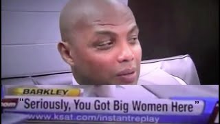 Best of Charles Barkley Roasting San Antonio Women Part 1 [upl. by Lothair721]