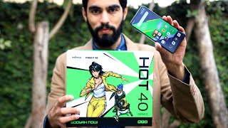 Infinix Hot 40 Unboxing  Review amp CAMERA TEST [upl. by Olympias]