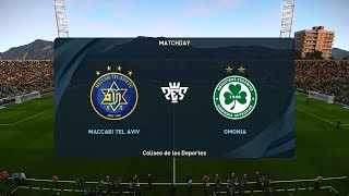 Maccabi Tel Aviv vs Omonia Nicosia 09072024 Club Friendlies PES 2021 [upl. by Trimmer446]