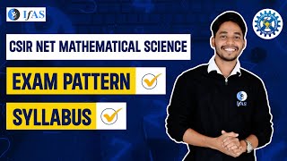 CSIR NET Mathematics Syllabus amp Exam Pattern 2024 Explained [upl. by Critta693]