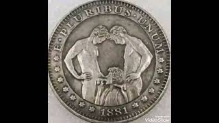 Very Scare 1881 One Dollar EPlu RibusUnum  From US  Worth Big Money [upl. by Eisus]