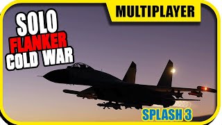 DCS World Flanker Solo on Contention PvP fox1 splash3  Multiplayer [upl. by Hamachi]