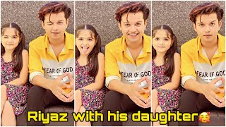 Riyaz Daughter 😱  Riyaz Aly TikTok With His Daughter 😂  Riyaz Wife Revealed [upl. by Nita346]