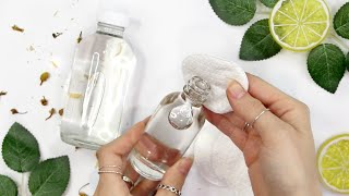 How to make Glycolic Acid Toner for Oily Acne Prone Skin  Exfoliating [upl. by Klute598]