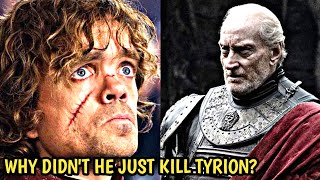 If Tywin hated Tyrion so much why didnt he just kill him as a baby and be done with it [upl. by Fraser749]