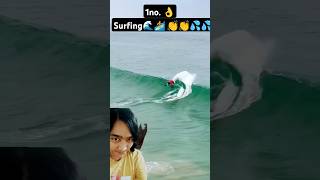 surfing surf beach surfers ocean weird waves shortfeed skimboarding oddlysatisfying [upl. by Blalock]