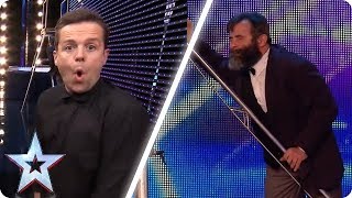 Vladimir Georgievsky FLIPS OUT  BGT Unforgettable Auditions [upl. by Penrod]