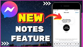 How to Use the New Messenger Notes Feature 2023 [upl. by Esereht]