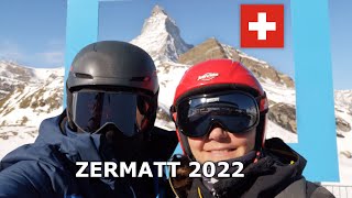 POJECHAŁEM NA NARTY DO SZWAJCARII 🇨🇭 z mamą👩‍👦  ZERMATT 2022 [upl. by Adlecirg755]